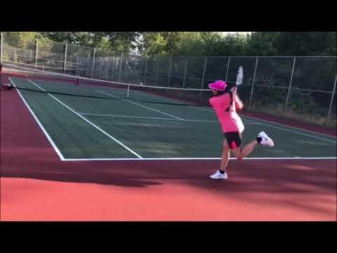 Video of Baseline Shots and Serve