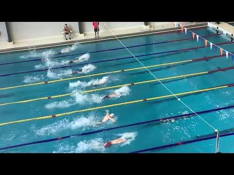 Video of Koh McClung lane 4 -50m butterfly: 2023 Western Region SC Championships