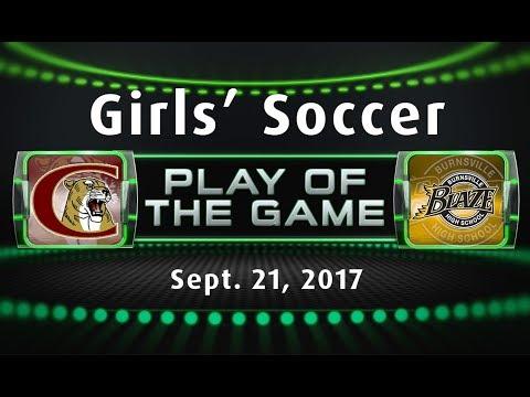 Video of Play of the Game | Girls' Soccer - Lakeville South vs. Burnsville 9/21/17