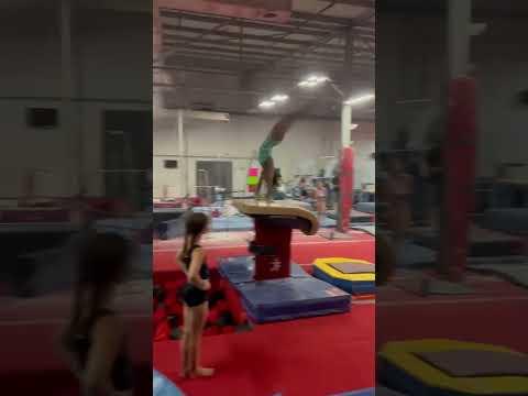 Video of vault Yurchenko pike 