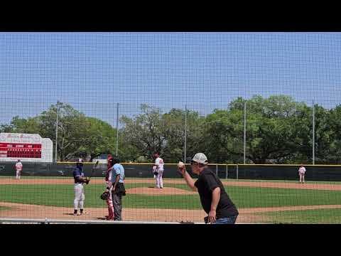 Video of 2024 RHP_Bellaire HS_Striking out Batter  