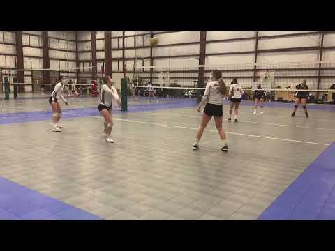 Video of 4v4 volleyball