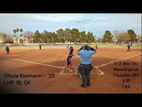 Video of 3-2 Win vs Washington Thunder 18U @ Best of the Best - Las Vegas