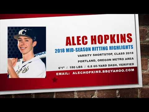 Video of Alec Hopkins - 2018 Mid-Season Hitting Highlights