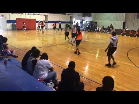 Video of Score on fast break 