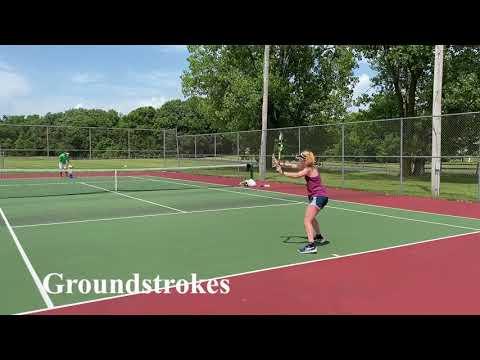 Video of Addison Ream: Tennis Highlight Video (Updated)