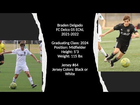 Video of Braden Delgado 2021/2022 FC Delco 05 ECNL