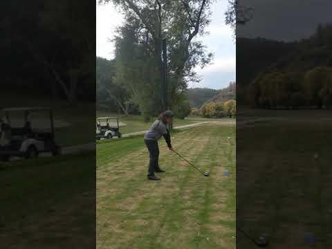 Video of Driver Cut Corner Dog Leg Left Par 5