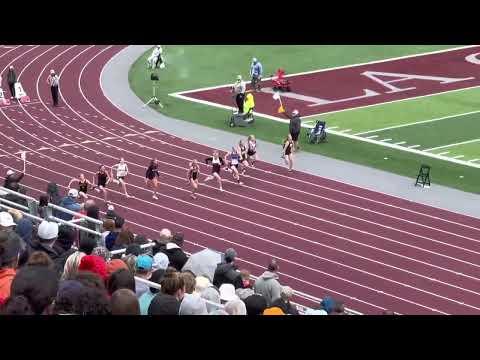 Video of WIAA D3 State Championships 06/04/22 - 100m Finals - Lane 6 - 1st Place