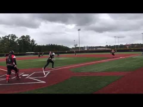 Video of Triple Line Drive to Out Field