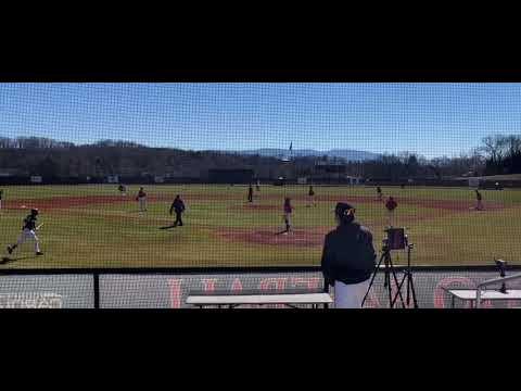 Video of Double smashed to LF against D2 college.