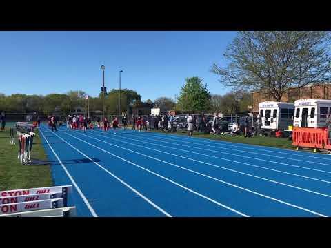 Video of 100m (Lane 8) 11.82 2nd place 