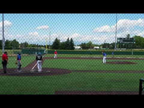 Video of Pitching at Crossroads Series All Michigan Showcase at Eastern Michigan University