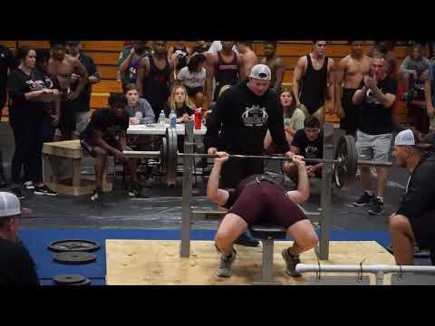 Video of region 1 weight meet 