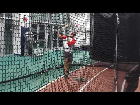 Video of Orlando I. Martinez Class of 2020 Tee and Front Toss work October 2019