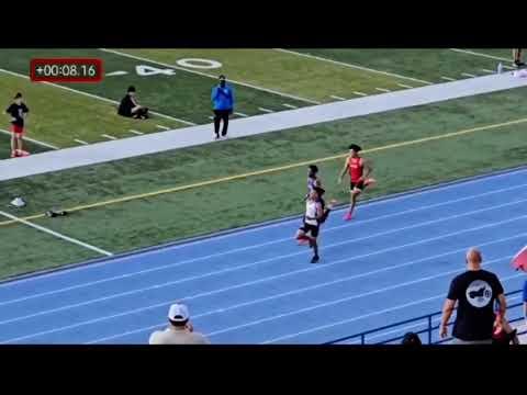 Video of 3/2/24 Kahuku Qualifying Meet#1. 100M 10.75 wind legal