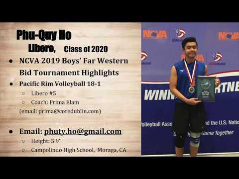 Video of Libero Highlights, 2019 NCVA Far Western Bid Tournament, Phu-Quy Ho