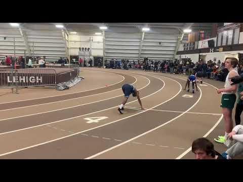 Video of 400m indoor track & field