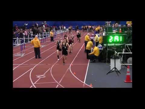 Video of 4:36 and 3rd place at 2020 NJ Indoor States Individuals