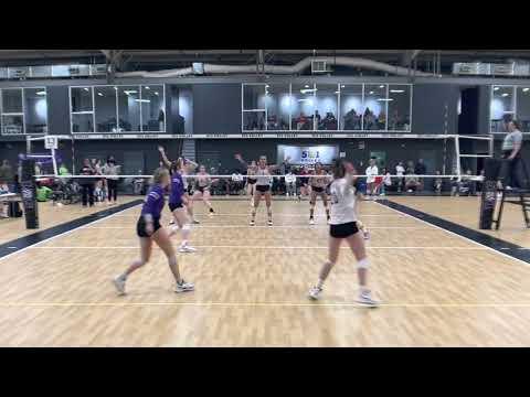 Video of Kaylee Smith #22 (2023 Setter) 501 Volley Invitational Highlights!