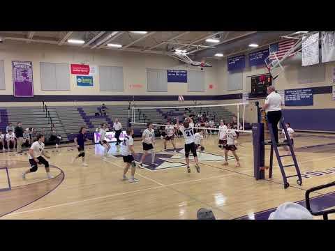 Video of Isaac Deller #23 outside hitter highlights