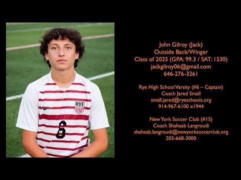 Video of Jack Gilroy Highlights (Spring 2024)