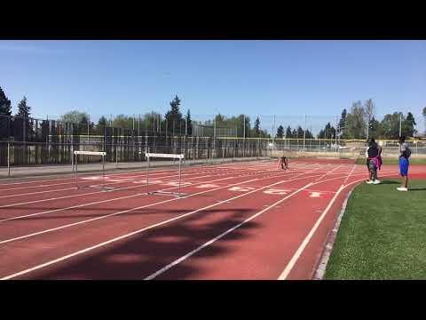 Video of 110 meter hurdles - Block start practice