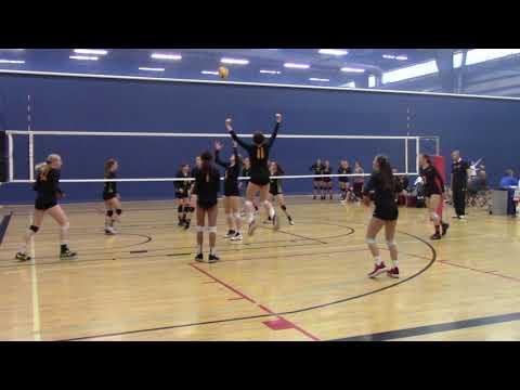 Video of U15 Girls Volleyball Calgary - Lourdes Kelsick, Middle (E) 