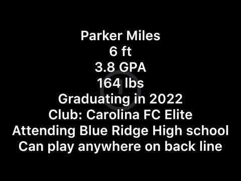 Video of Parker Miles freshmen year highlights