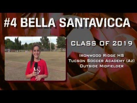 Video of HIghlite Reel For Bella Santavicca Presidents Day Tournament 2016