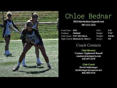 Video of 2020 Fall Highlights - Chloe Bednar