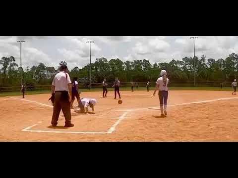 Video of Defensive highlights! (First 2 clips catcher, last 3 clips 3rd)