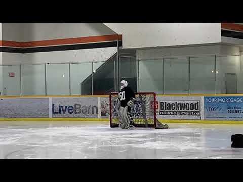 Video of Training session with Mac Skapski former NYR Goalie