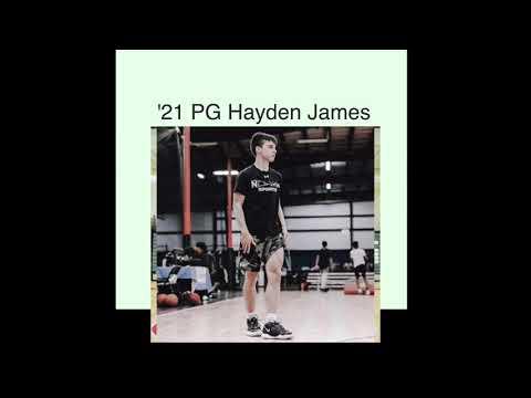 Video of ‘21 PG Hayden James Hoop Group Academic All-American Camp