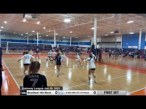 Video of Lauren Pugeda, Setter, #8, BSVBC 16 Black, Gateway  League 16-18 division 