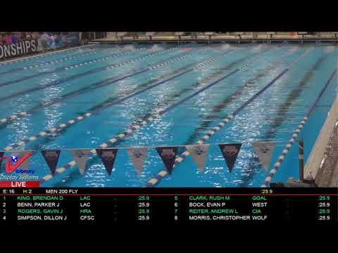 Video of Gavin Rogers 200 Fly - Futures Swim Meet 2018