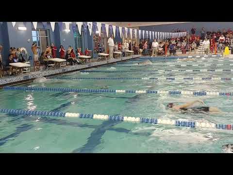 Video of 100 Backstroke- 01/18/2019 (Blue suit)