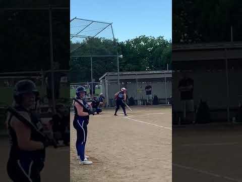 Video of Brianna hitting