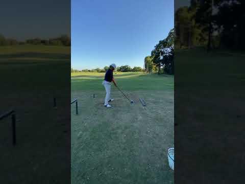 Video of Driver Swing Back View
