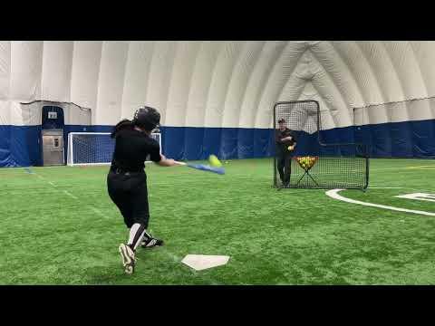 Video of Bella Wilson 2024 SS 2B Hitting