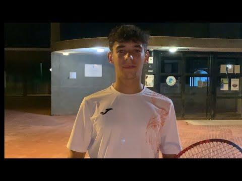 Video of Aarón Gutiérrez - College tennis recruiting video Fall 2024