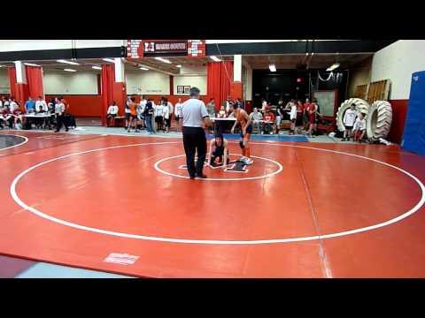 Video of Ben Morton Wrestling Semi-Finals Conf. Tournament 