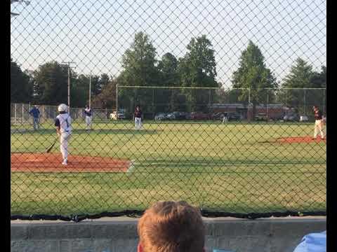 Video of Tad Davis RBI Double