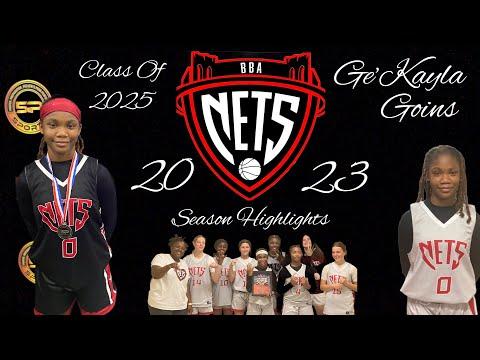 Video of Ge’Kayla Goins - BBA NETS AAU Season Highlights 2023