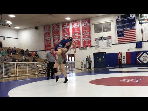 Video of Olivia Bauer Moon Valley Wrestling Sectionals (19-20)