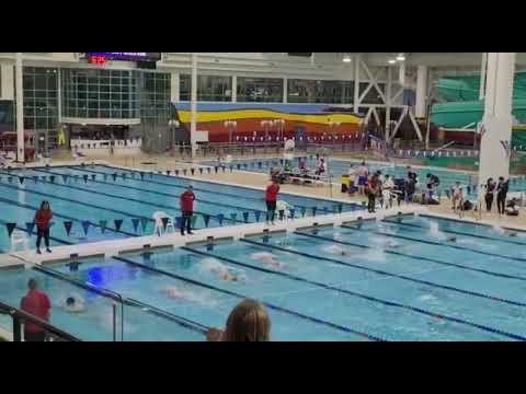 Video of 100 fly. Lane 4. 1:05.15