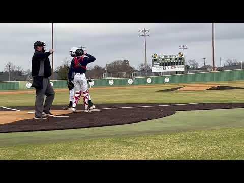 Video of Pitching vs Captain Shreve High scrimmage 1-18-25