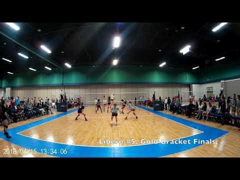 Video of Libero Highlights, Rachel Schaffer, Class of 2019, L/DS #5 AAU Super Regional, NC April 2018