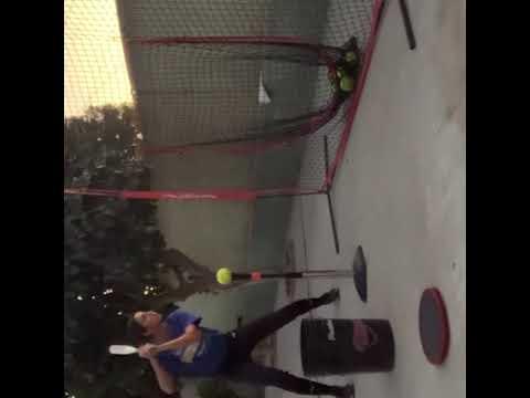 Video of Jazmine Macias 2022 Tee Work Feb. 2022