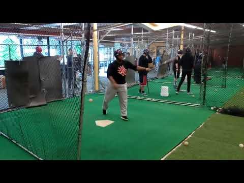 Video of 2018 batting